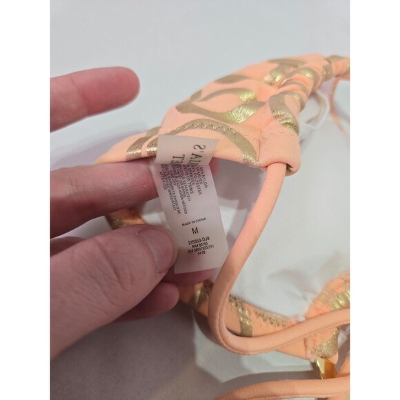 Victoria Secret Bikini Y2k Peach and Gold Chain - Picture 6 of 7